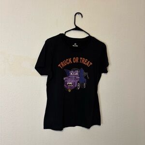 Black Kids Halloween Truck Shirt
